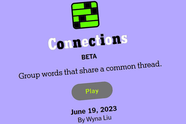 Latest News Connections Game NYT Unlimited